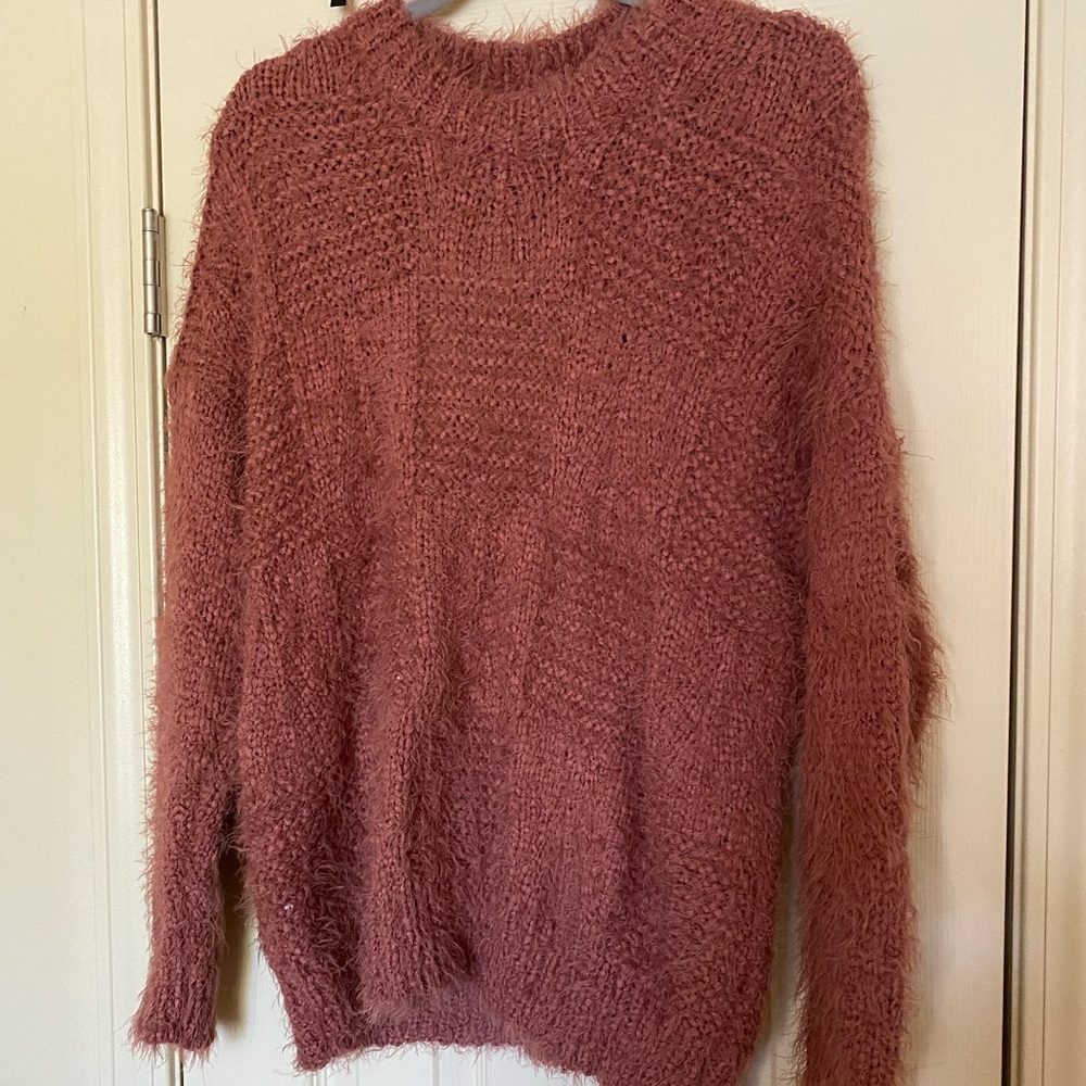 Fuzzy sweater